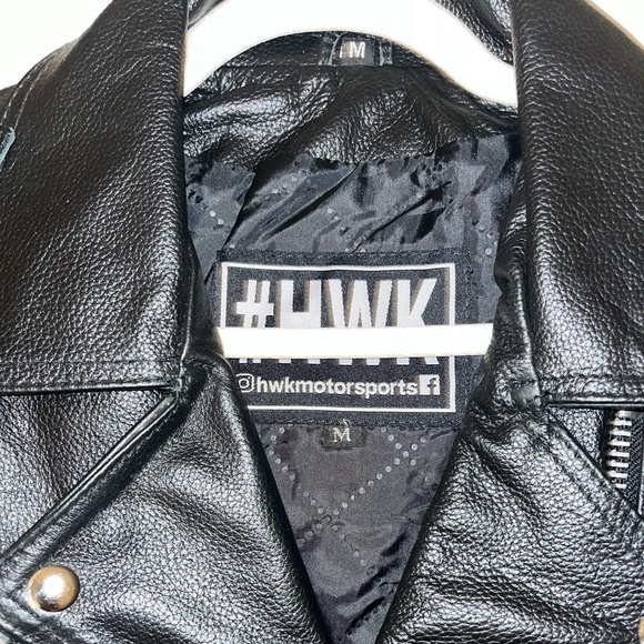 HWK motorcycle leather jacket - Picture 2 of 3